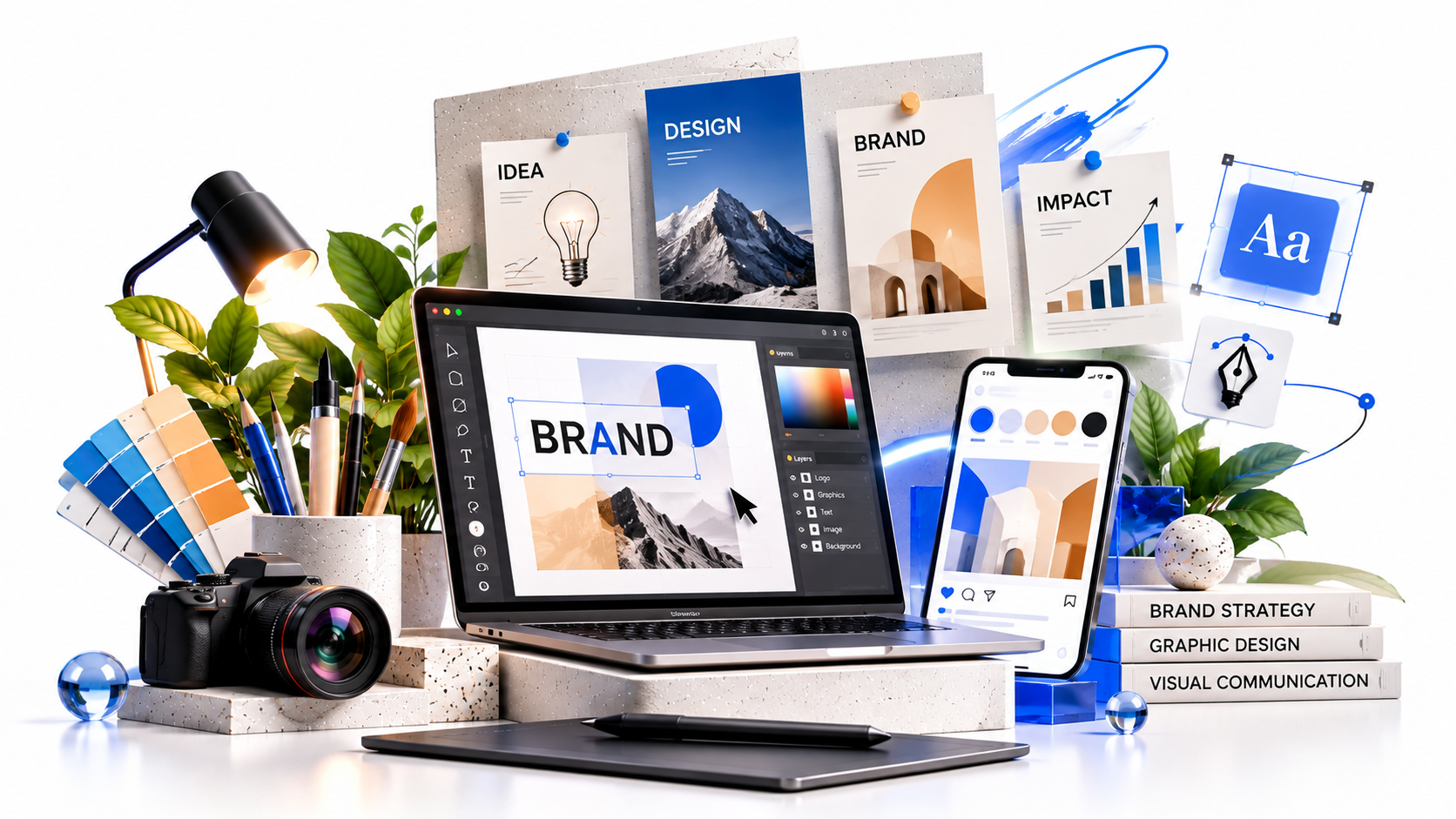 Visual Excellence: Elevating Your Brand with Graphic Design – Insights from Urban Fox India